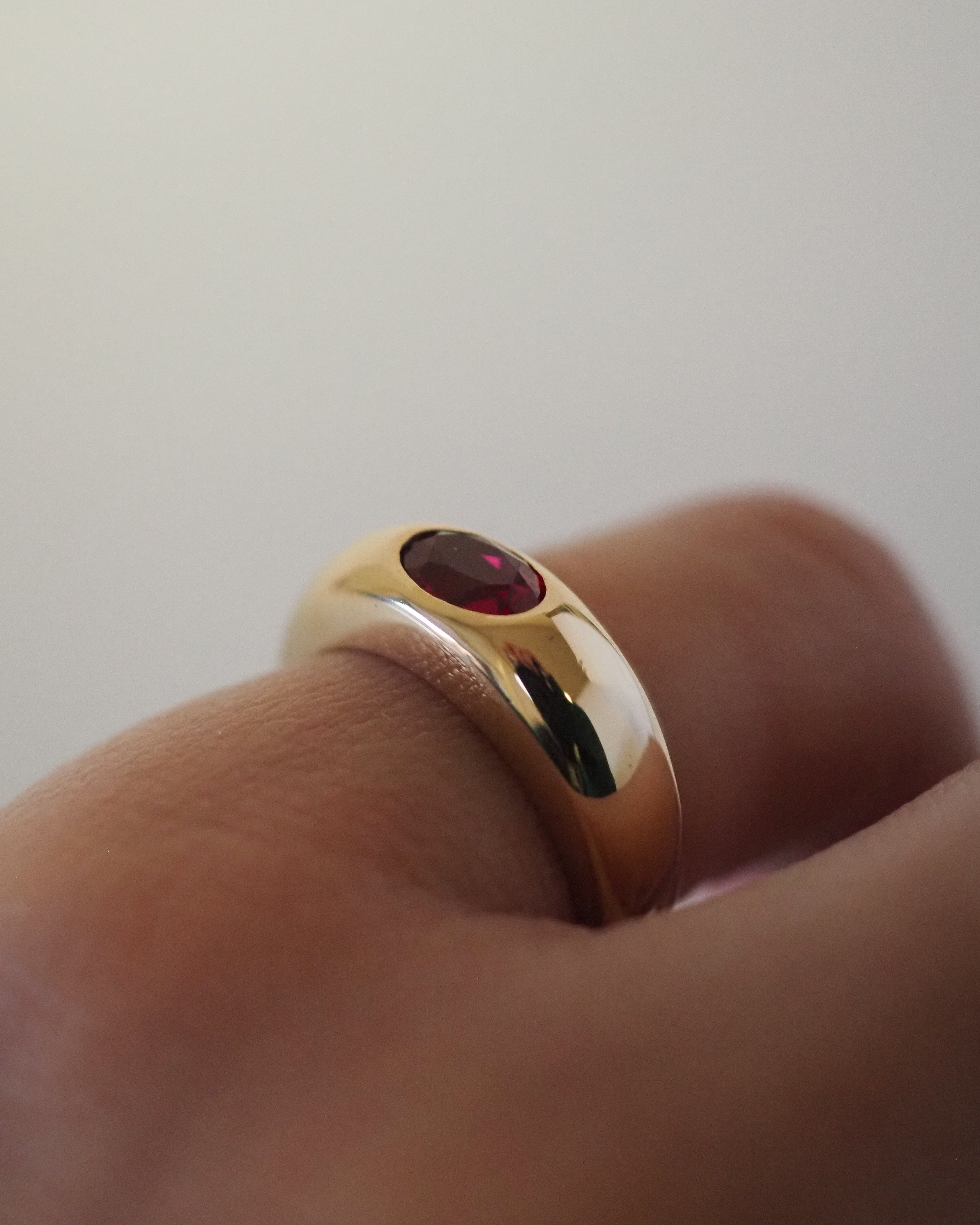 ANNABELLE RING - LAB GROWN RUBY