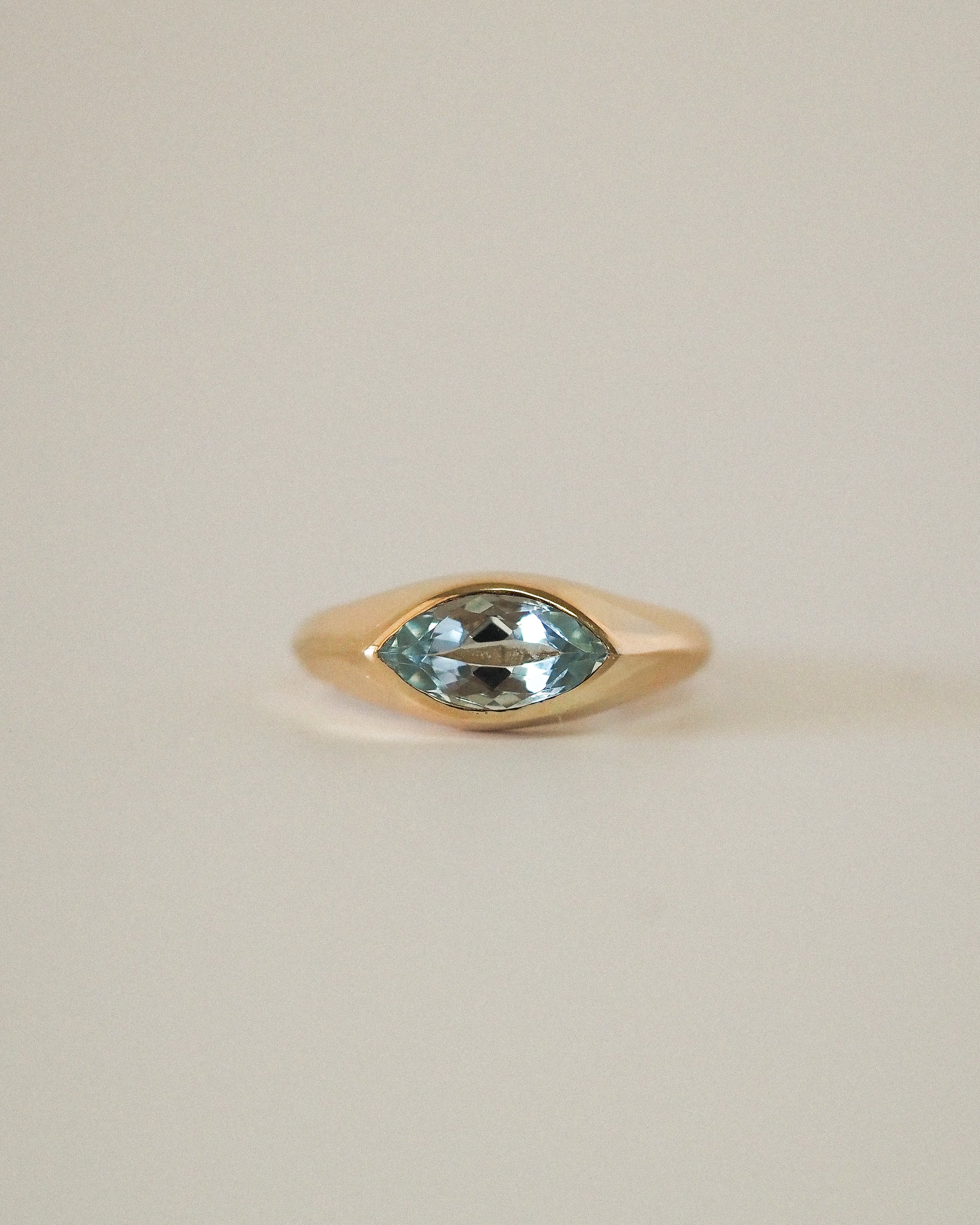 CELINE RING - BLUE TOPAZ