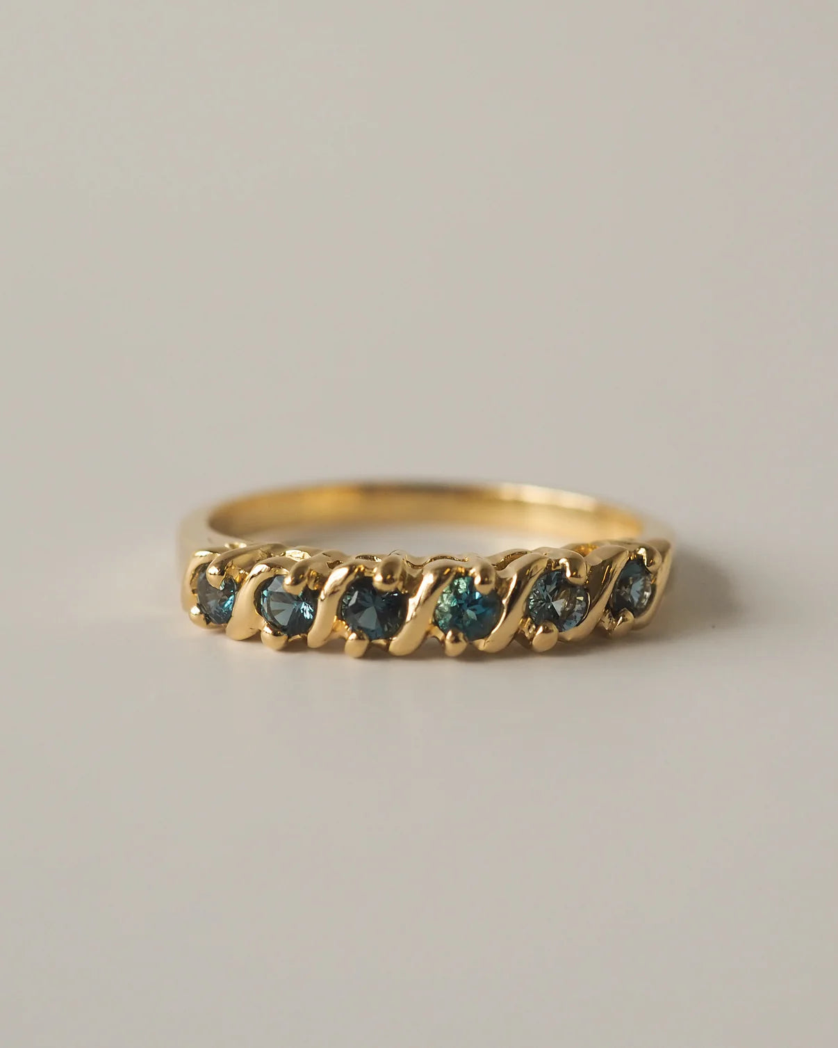 CARMEN RING BLUE TOPAZ
