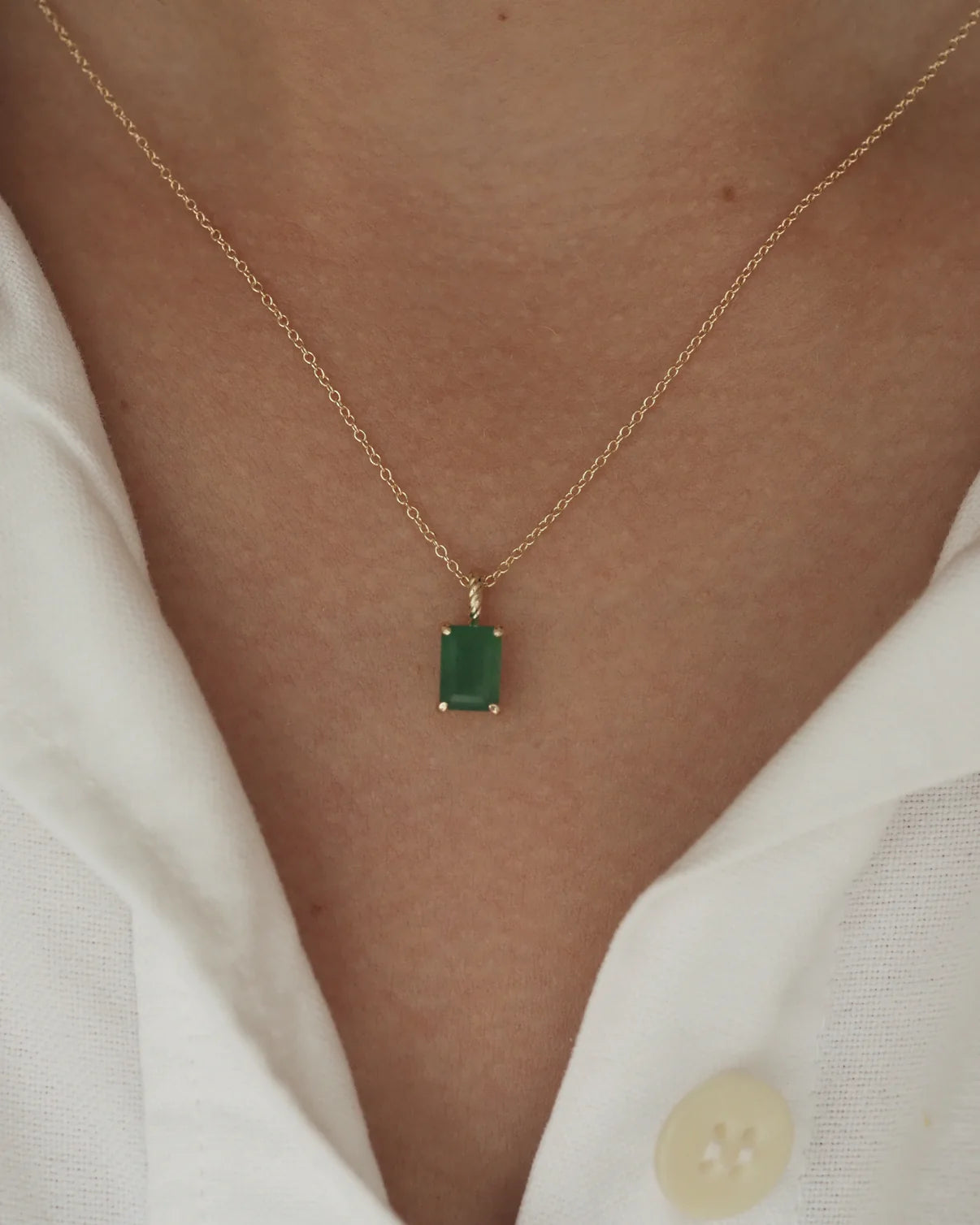 EMERALD PENDANT
