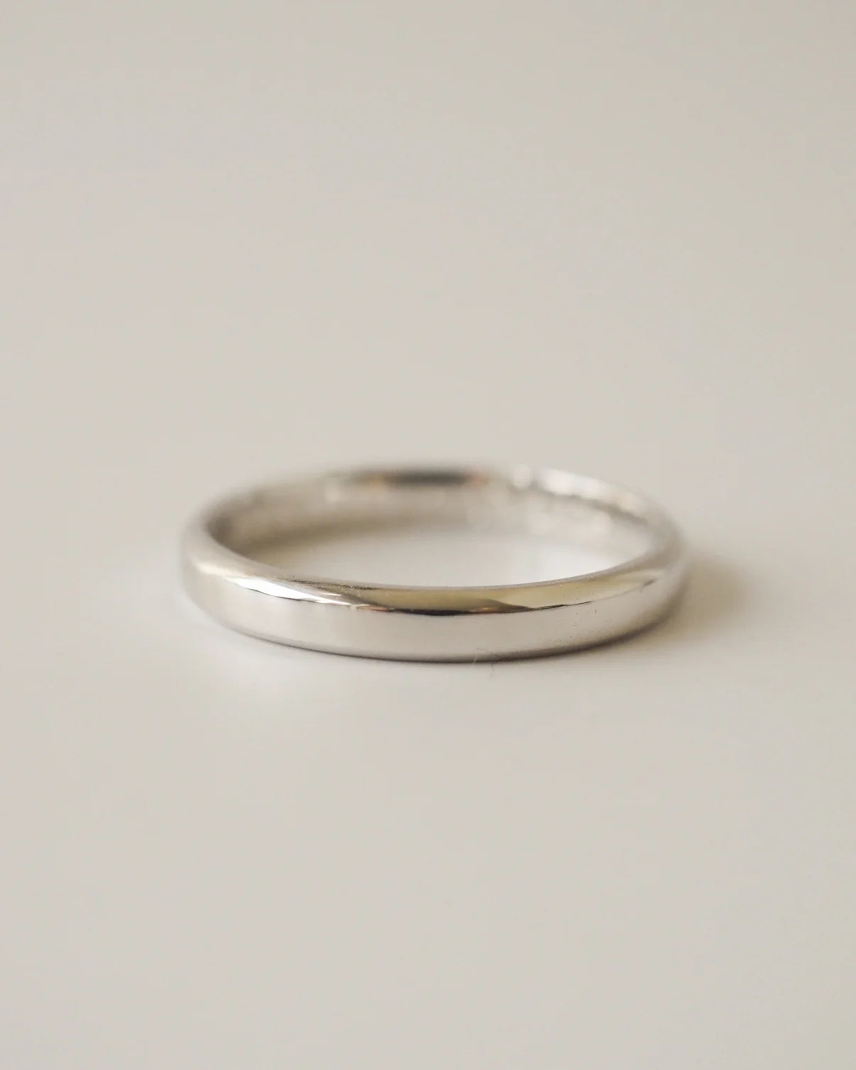 BAND N°03 - WHITE GOLD